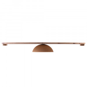 Balance board EcoCMK Green, set board with cork hemisphere, 77x33cm - Img 4
