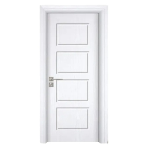 Интериорна врата от MDF Novo Doors ND82, рамка от масивна дървесина, КОМПЛЕКТЕН КОМПЛЕКТ, Чукче, дръжки и панти са включени