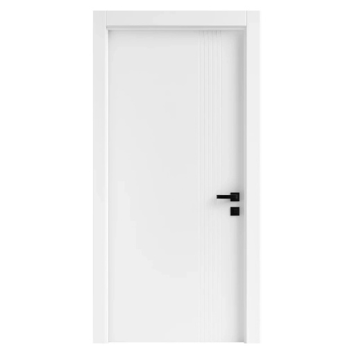 Novo Doors NDF65 LUX PREMIUM SOFT TOUCH интериорна врата от MDF, масивна дървена рамка, КОМПЛЕКТЕН КОМПЛЕКТ, ВКЛЮЧЕН 10 см регулируем ограничител на вратата, первази от двете страни