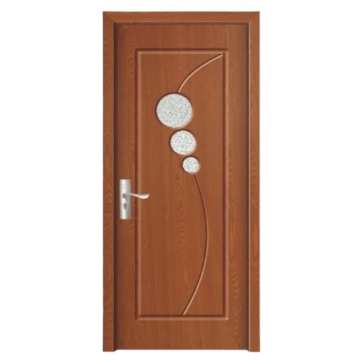 Интериорна врата от MDF Novo Doors ND17, рамка от масивна дървесина, пясъкоструйно стъкло, КОМПЛЕКТЕН КОМПЛЕКТ, Чукче, дръжки и панти са включени