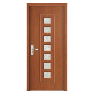 Интериорна MDF врата с рамка от масивно дърво Novo Doors ND236 в сив цвят