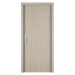 Интериорна врата от MDF с рамка от масивно дърво Novo Doors ND81 в сив цвят