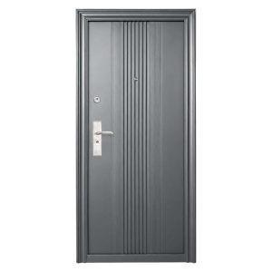 Метална външна врата с изолация и шпионка Novo Doors ND45, ляво/дясно отваряне, ламарина 0,5 мм, включени панти и дръжка, каса 7 см, за къщи