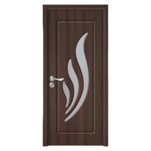 Usa de interior din MDF cu cadru din lemn masiv Novo Doors ND310 de culoare Gri