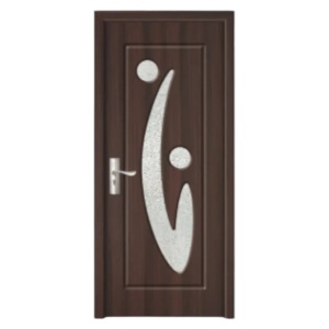 MDF интериорна врата с рамка от масивно дърво Novo Doors ND70 в цвят Златен дъб