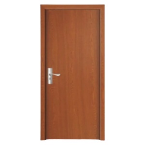 Интериорна врата от MDF с рамка от масивно дърво Novo Doors ND81 в сив цвят