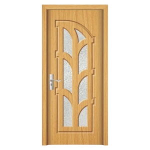Usa de interior din MDF cu cadru din lemn masiv Novo Doors ND308 de culoare Nuc