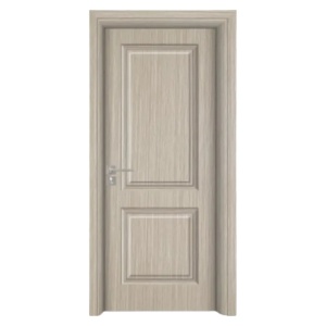 Интериорна врата от MDF с рамка от масивно дърво Novo Doors ND09 в сив цвят