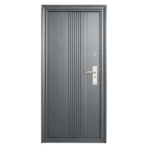 Usa metalica de exterior Novo Doors ND45, de culoare Gri Antracit, cu deschidere pe Stanga