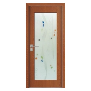 Usa de interior din MDF cu cadru din lemn masiv Novo Doors ND110 de culoare Gri