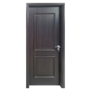 Интериорна врата от MDF с рамка от масивно дърво Novo Doors ND09 в сив цвят