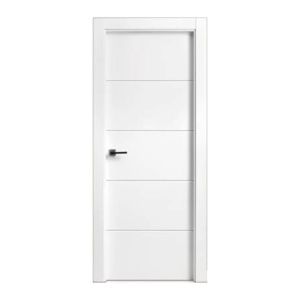 Интериорна MDF врата Novo Doors ND15 LUX PREMIUM, рамка от масивно дърво, пълен комплект, включена регулируема каса 10 см, первази от двете страни