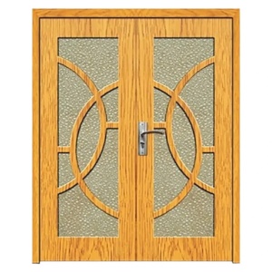 Usa Dubla de Interior din MDF cu cadru din lemn masiv Novo Doors ND220 de culoare Gri