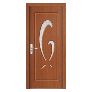 Usa de interior din MDF cu cadru din lemn masiv Novo Doors ND219 de culoare Nuc