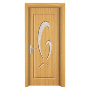 Usa de interior din MDF cu cadru din lemn masiv Novo Doors ND219 de culoare Nuc