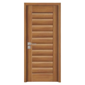 Интериорна врата от MDF с рамка от масивно дърво Novo Doors ND01 в сив цвят