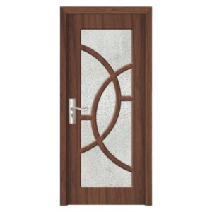 Usa de interior din MDF cu cadru din lemn masiv Novo Doors ND309 de culoare Gri