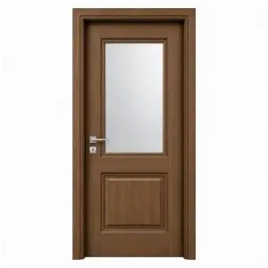 Usa de interior din MDF cu cadru din lemn masiv Novo Doors ND10 de culoare Stejar Auriu