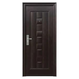 Метална външна врата с изолация и шпионка Novo Doors ND137,ляво/дясно отваряне, 1 брава, няколко размера,ламарина 0.5/0.7 mm, включени панти и дръжка, каса 5-7 см, за къщи
