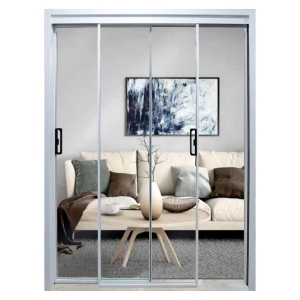 Usa Dubla Glisanta de interior din Termopan Novo Doors ND300 de culoare Alba