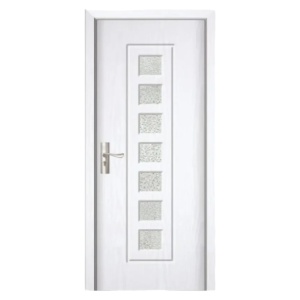 Usa de interior din MDF cu cadru din lemn masiv Novo Doors ND236 de culoare Alba
