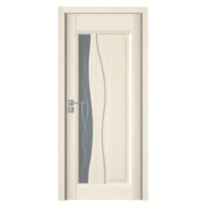 Usa de interior din MDF cu cadru din lemn masiv Novo Doors ND07 de culoare Gri