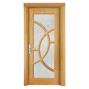 Usa de interior din MDF cu cadru din lemn masiv Novo Doors ND309 de culoare Gri