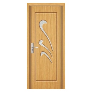 Интериорна MDF врата с рамка от масивно дърво Novo Doors ND231 в цвят орех