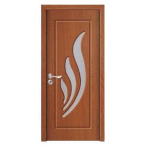 Интериорна MDF врата с рамка от масивно дърво Novo Doors ND310 в сив цвят