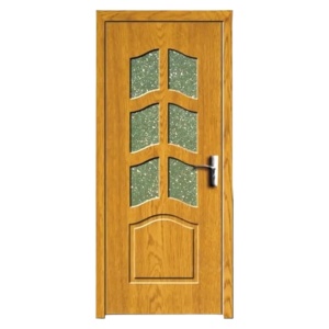 Usa de interior din MDF cu cadru din lemn masiv Novo Doors ND109 de culoare Gri