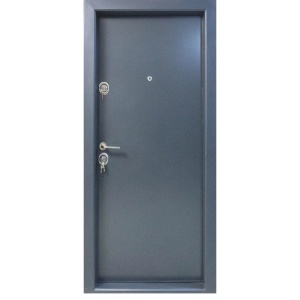 Usa metalica de exterior Novo Doors NDS13  de culoare Gri antracit cu deschidere pe Stanga