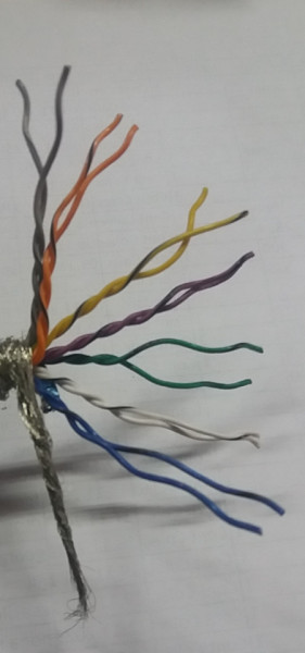 CAblu UltraFlex ecranat pentru encoder.