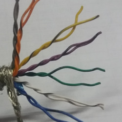 CAblu UltraFlex ecranat pentru encoder.