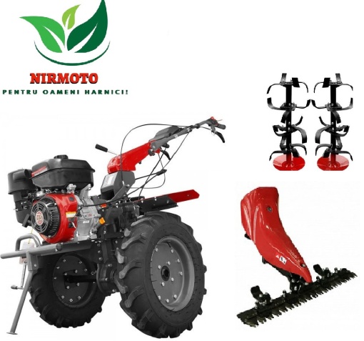 Motocultor Profesional Weima Wm 1100D 6 Viteze 9,5 Cp cu Cositoare pe lama