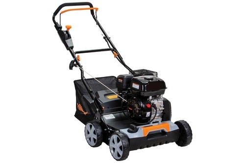 Scarificator / aerator gazon, pe benzina, VILLAGER VPS 290 6 nivele de inaltime, sac colector 45 L
