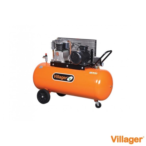 Compresor VILLAGER AB 200/4, 200 L, 10 bar, 3000 w