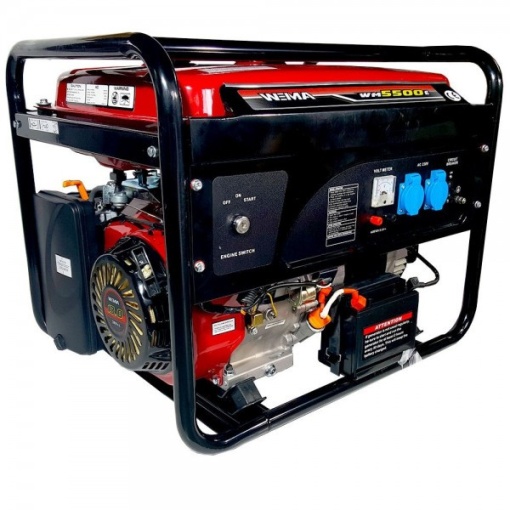 Generator curent electric Weima WM5500E, 5500 W, 13 CP, rezervor 25 L