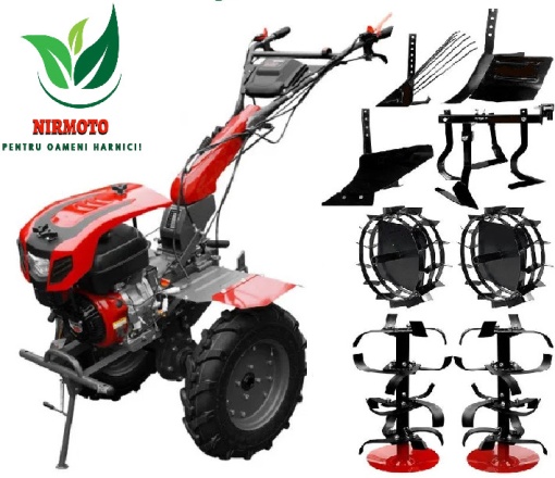 Motocultor Weima WM1100F-6 motor 16 CP 6 viteze cu accesorii