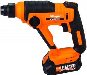 Ciocan rotopercutor fara fir Villager Fuse VLN 0120-1 Baterie