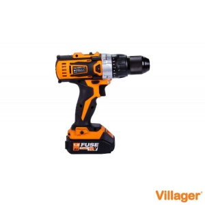 MAȘINĂ DE GĂURIT ȘI ÎNȘURUBAT VILLAGER FUSE VLP 5220 - 2 BATERII - Img 2