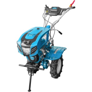 Motocultor DKD 1000B NEW-1 motor 7 CP latime lucru 90 cm freze roti cauciuc 4.00-8 capota cu far - Img 3