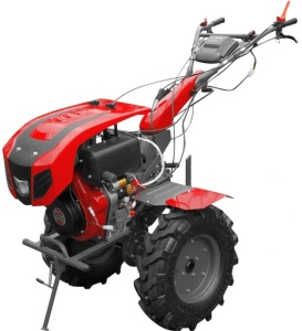 Motocultor Weima WM1100BE-6 Motor 12 CP Diesel 6 viteze cu Diferential, Pornire electrica cu Plug reversibil si roti metalice - Img 2