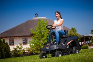 Tractoras de tuns iarba Villager Rider VTR 650 putere 8 cp latime lucru 61 cm, suprafata cosirii 4000 m2 - Img 2