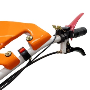 Motosapatoare RURIS 732ACC + roti cauciuc 5.00-8+rarita+plug+adaptor+dispozitiv scos cartofi+roti metalice 400+cultivator+set contragreutati 8.5 CP - Img 2