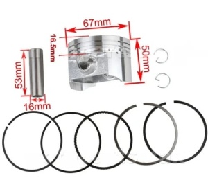 Piston ATV CG250 67mm - Img 2