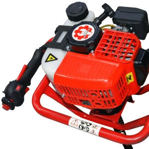 Motoburghiu de pamant Rotakt MTBG250/805 + Kit burghiu 100 mm si 200 mm si cuplaj elastic - Img 2