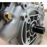 Motor motocultor 12 CP diesel, 4 timpi, pornire electrica/ax cu caneluri - Img 4