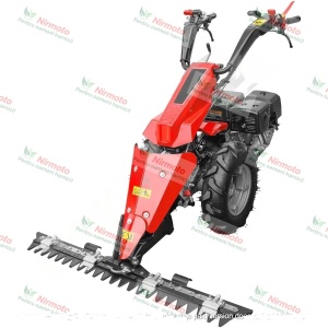 Unitate motor Rotakt MF400 15 CP benzina + lama cosire GC400 latime taiere 1200mm - Img 4