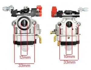 Carburator motocoasa cu soc automat