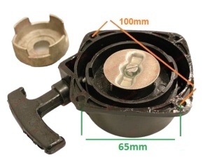 Demaror complet motocoasa si atomizor tip 3WFB14 - Img 1